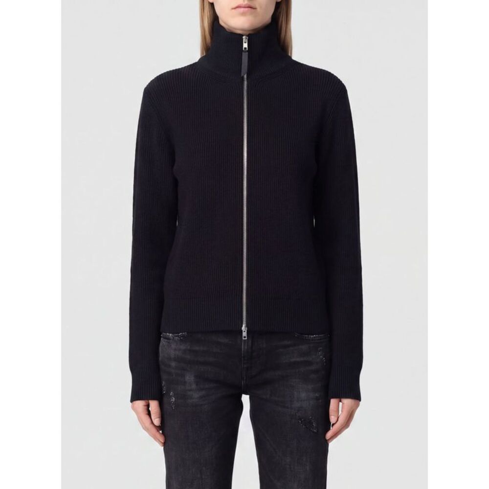 Zip-Up Turtleneck Cardigan Maison Margiela In Wool And Cotton Knit
